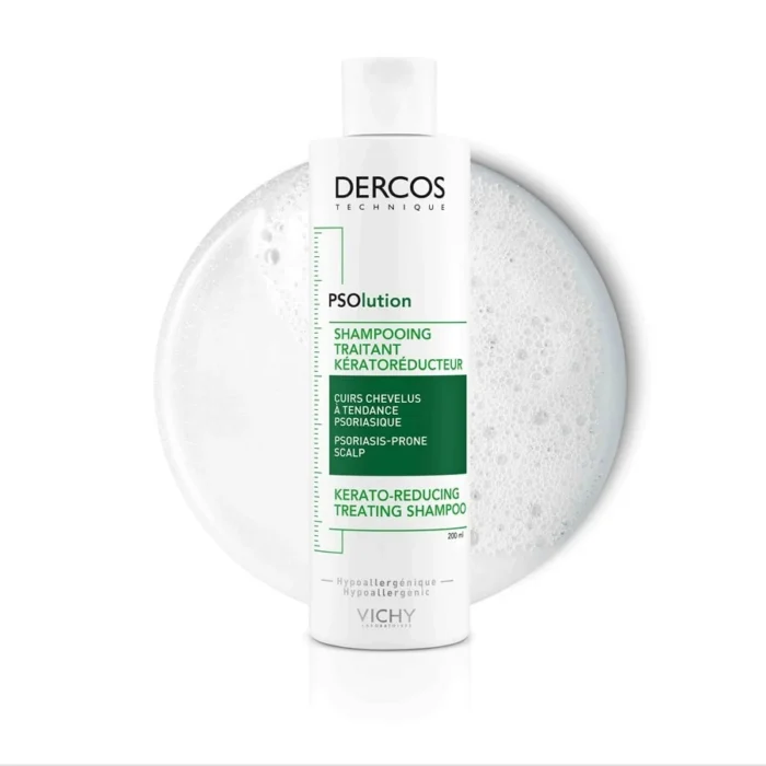 DERCOS Shampoo PSOlution couros cabeludos com coceira e descamação intensa antidescamação e coceira - Image 4